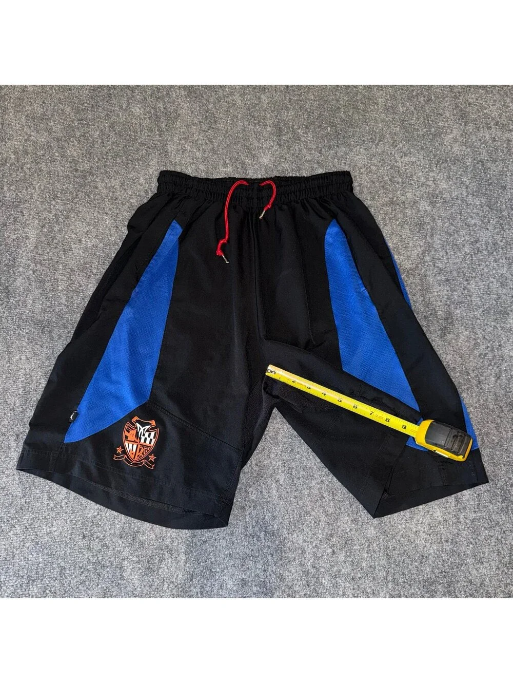 Nike Air Jordan Grail Baggy Hoop Shorts Blue Accent Carmelo Mens LG Vtg y2k 90s